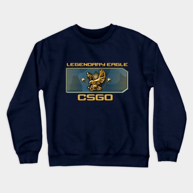 LEGENDARY EAGLE Crewneck Sweatshirt by PjesusArt